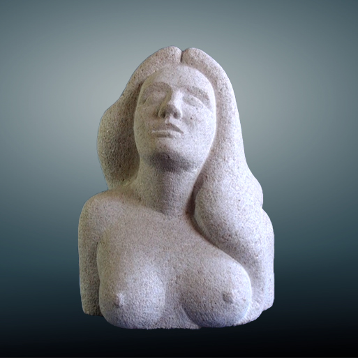 pesenteur-sculpure-sur-pierre-figurative-buste-femme
